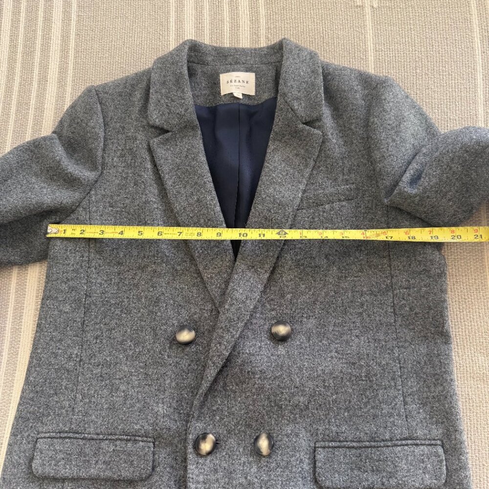 Sezane Christie jacket in Grey - 40 - Picture 12 of 16